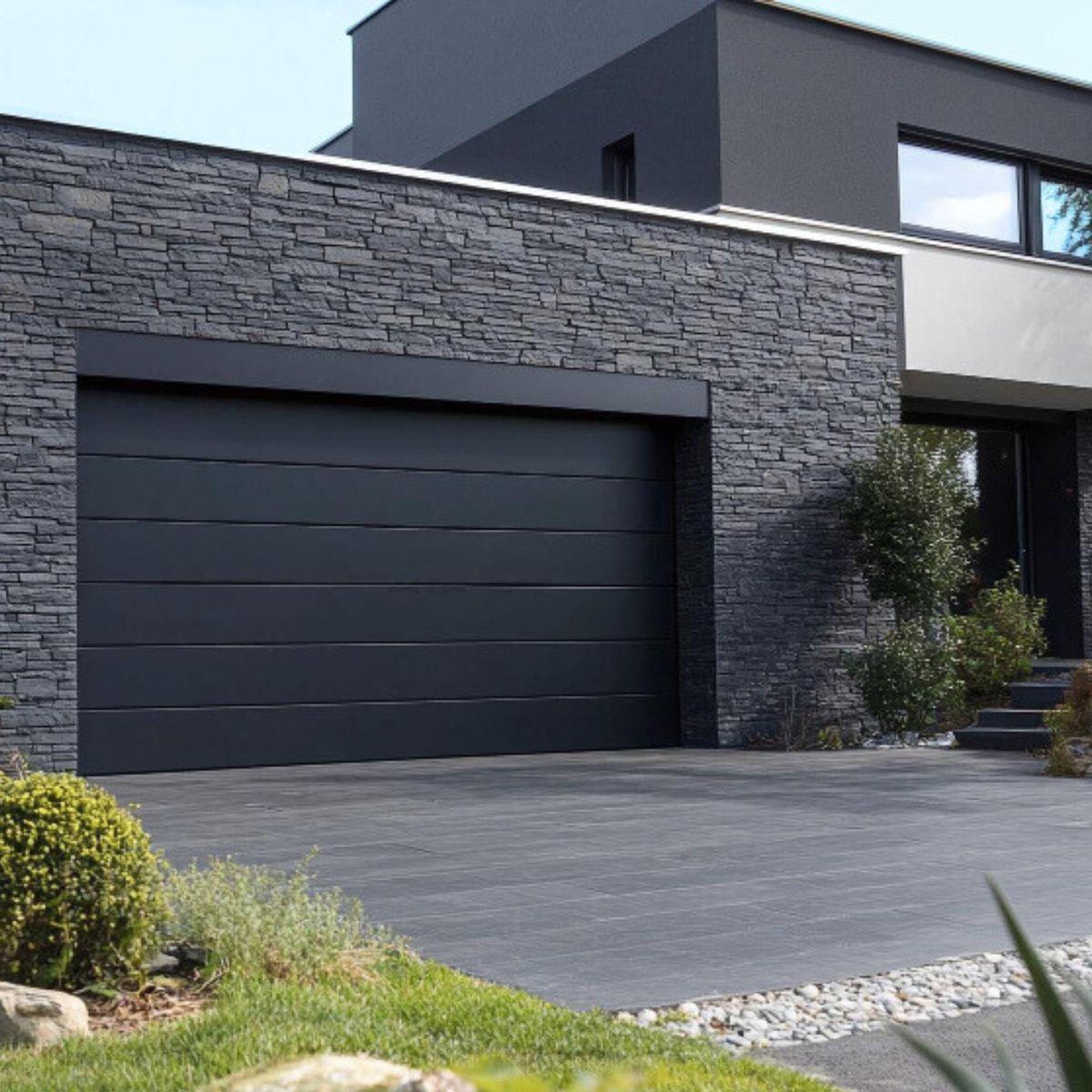 Garage door opener repair technician